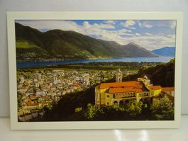 Postkarte Locarno Tessin Lago Maggiore CH selten 11.5x17 cm