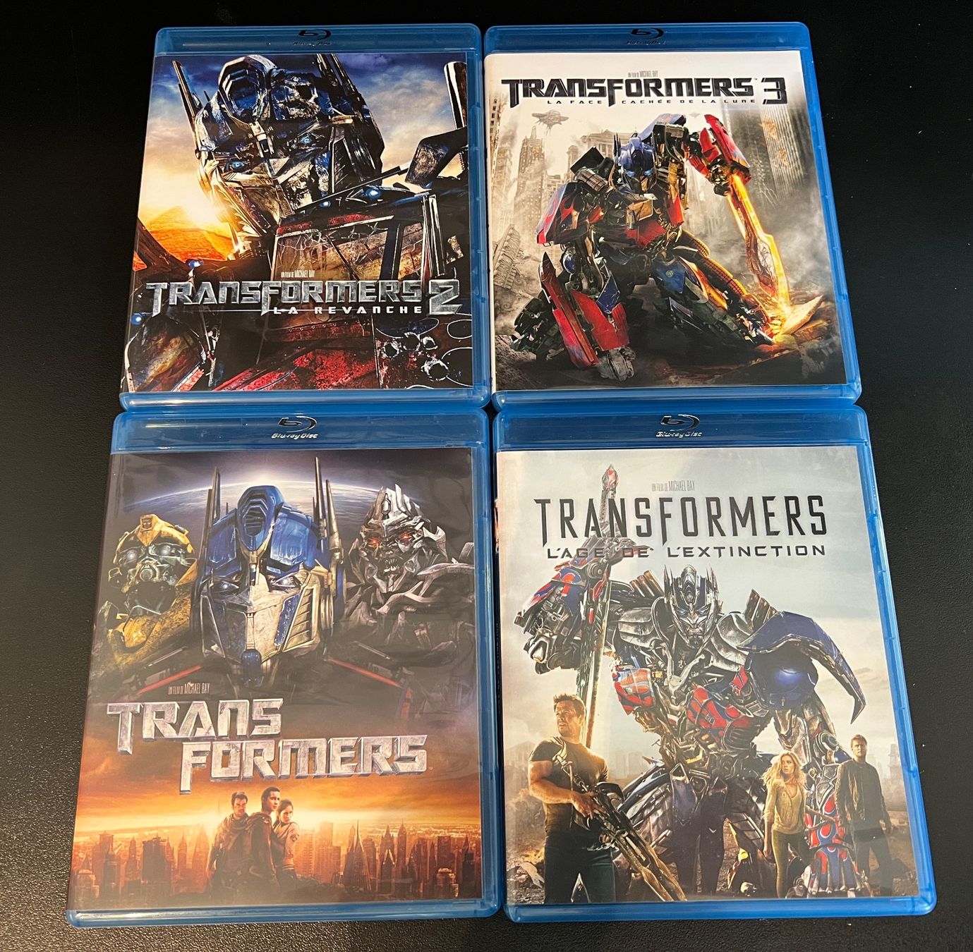 Tutti i DVDs: 4x DVD / Blu-ray Films Transformers 1, 2, 3 et 4 – Usato da Murist venduto da kalmec