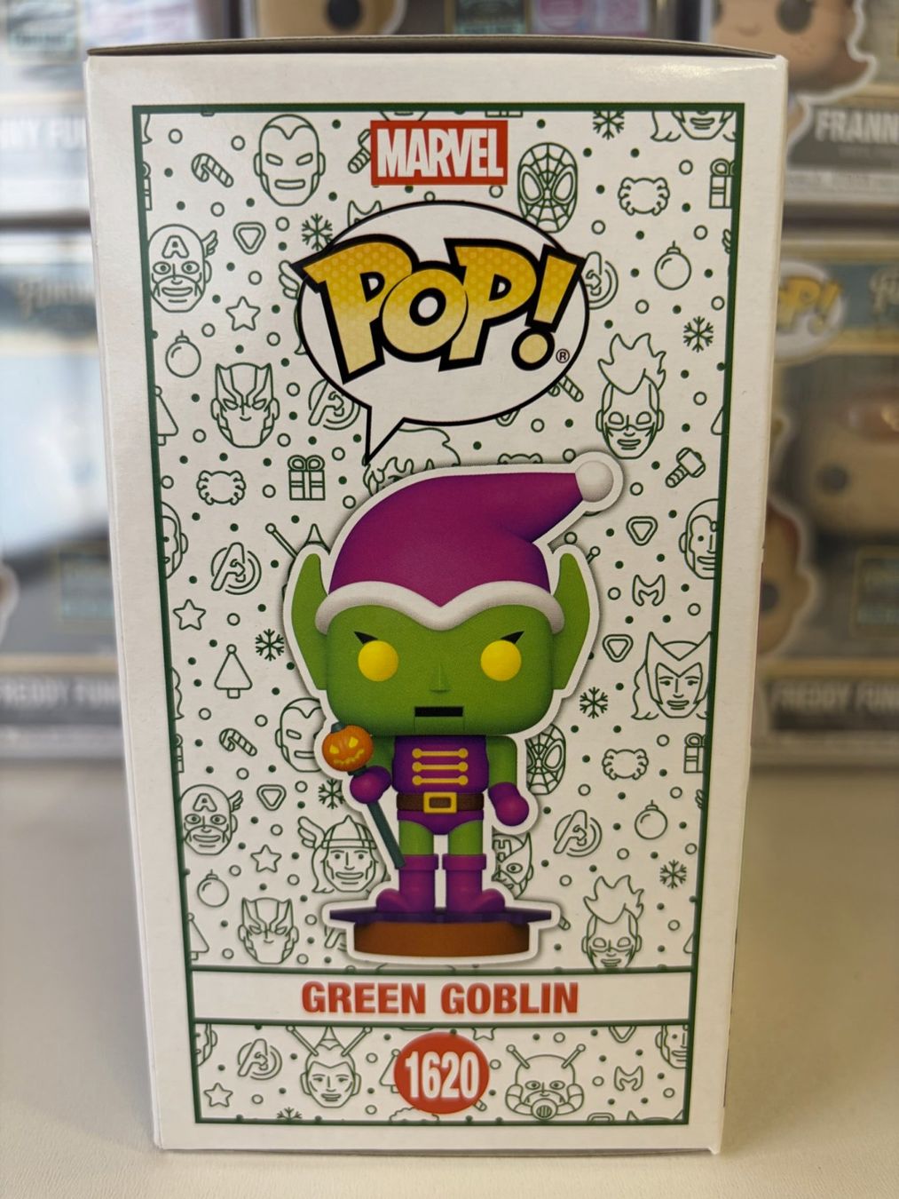 Funko Statuette: Funko POP! Marvel Holiday Nutcracker Green Goblin – Nuovo e nell'imballaggio originale da Le Mouret venduto da perfectbijou 1