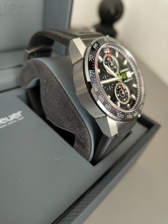 Tag Heuer Orologi: Tag Heuer Carrera 01 (Manuf. Werk) Full Set (TOP Zustand) – Usato da Ehrendingen venduto da Bravo70 2