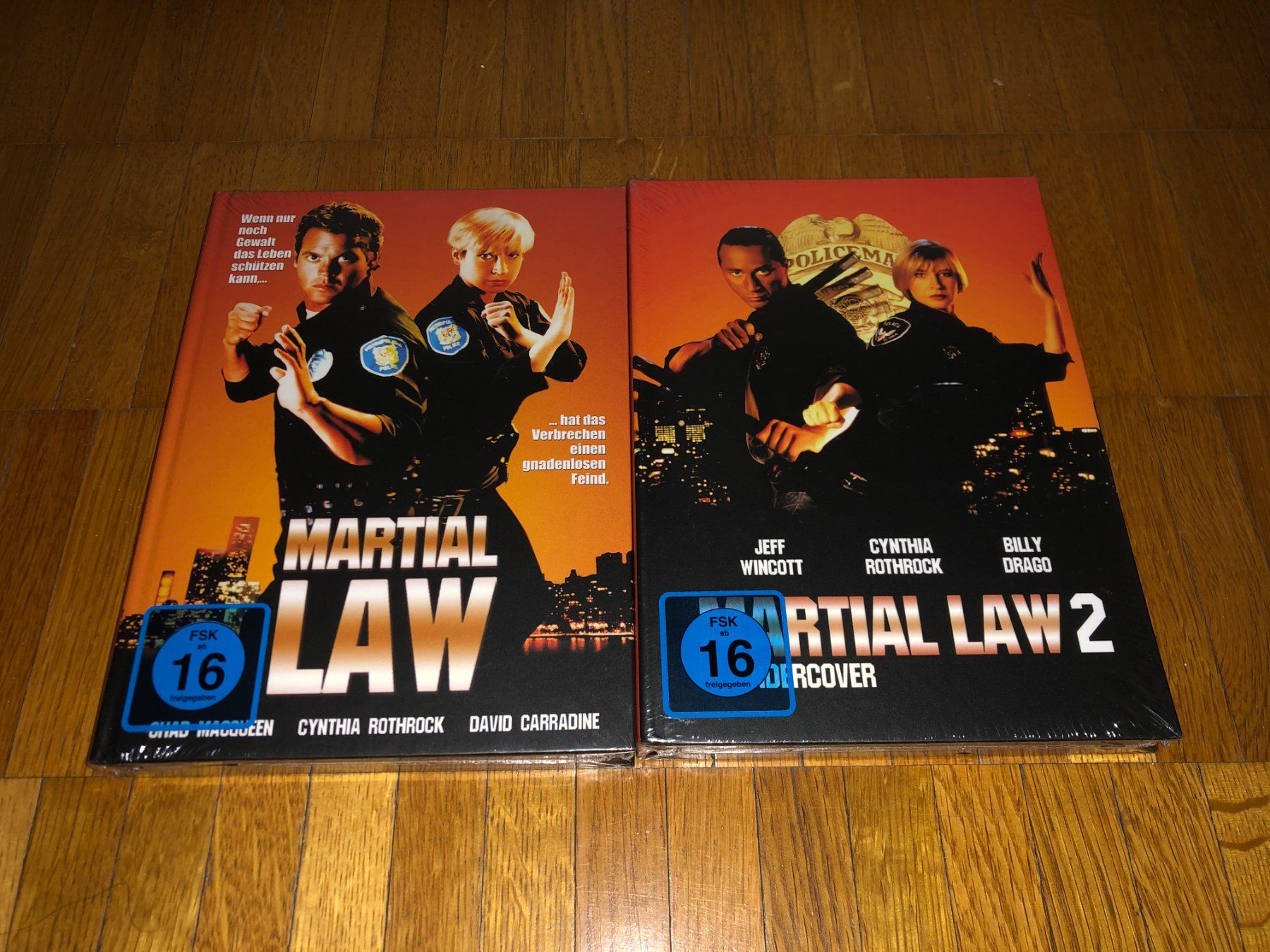 Tutti i DVDs: Martial Law 1 & 2 - 2 MEDIABOOKS - B - UNCUT – Nuovo e nell'imballaggio originale da Basel venduto da havsok