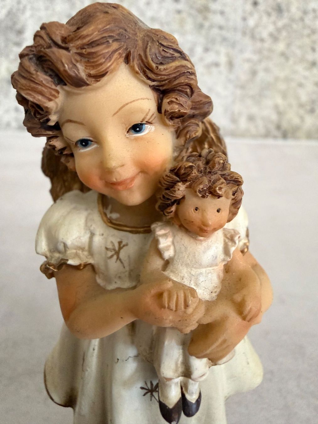Statuette: Süsses Engelmädchen mit Kind – Usato da Geroldswil venduto da Jeremy11 4