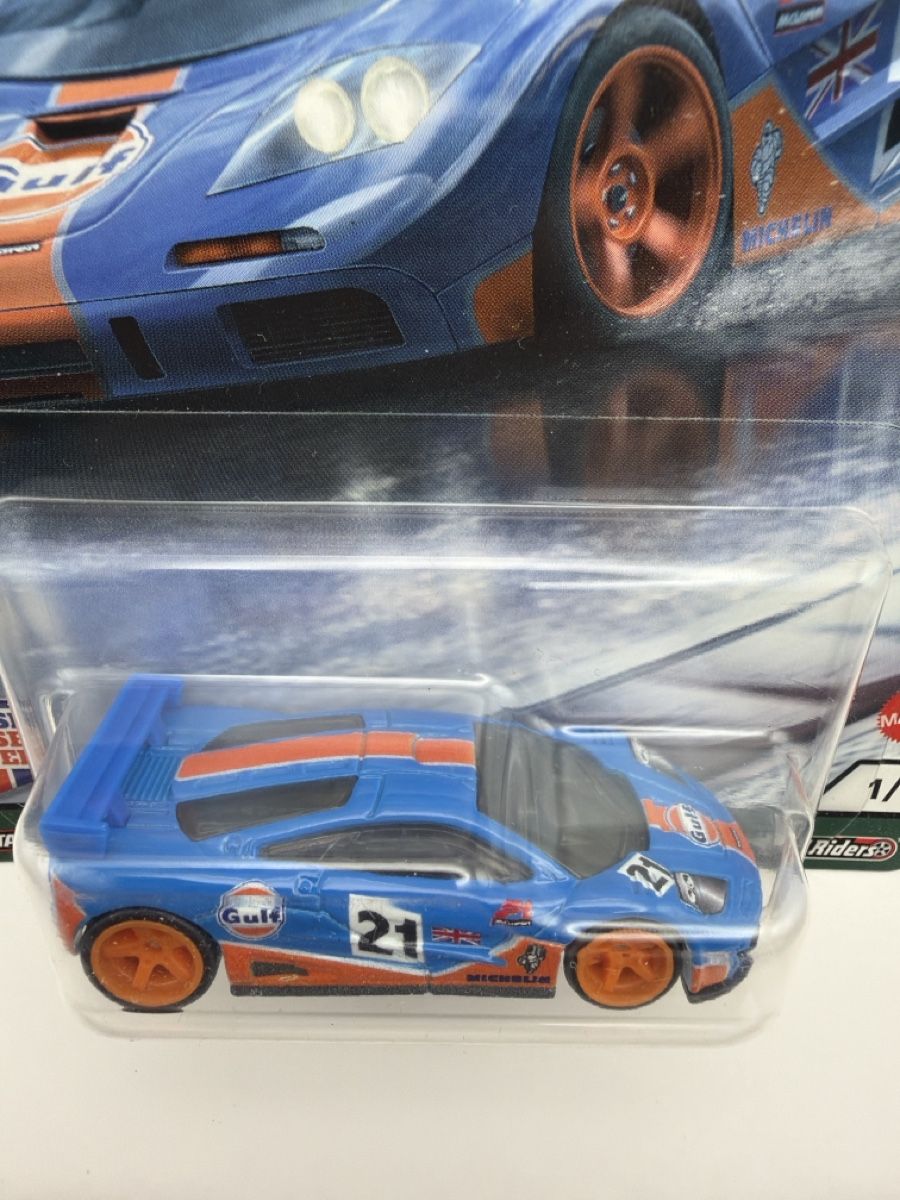Hot Wheels Premium🔥🛞 McLaren F1 GTR Gulf (Neu (gemäss Beschreibung)) in ...