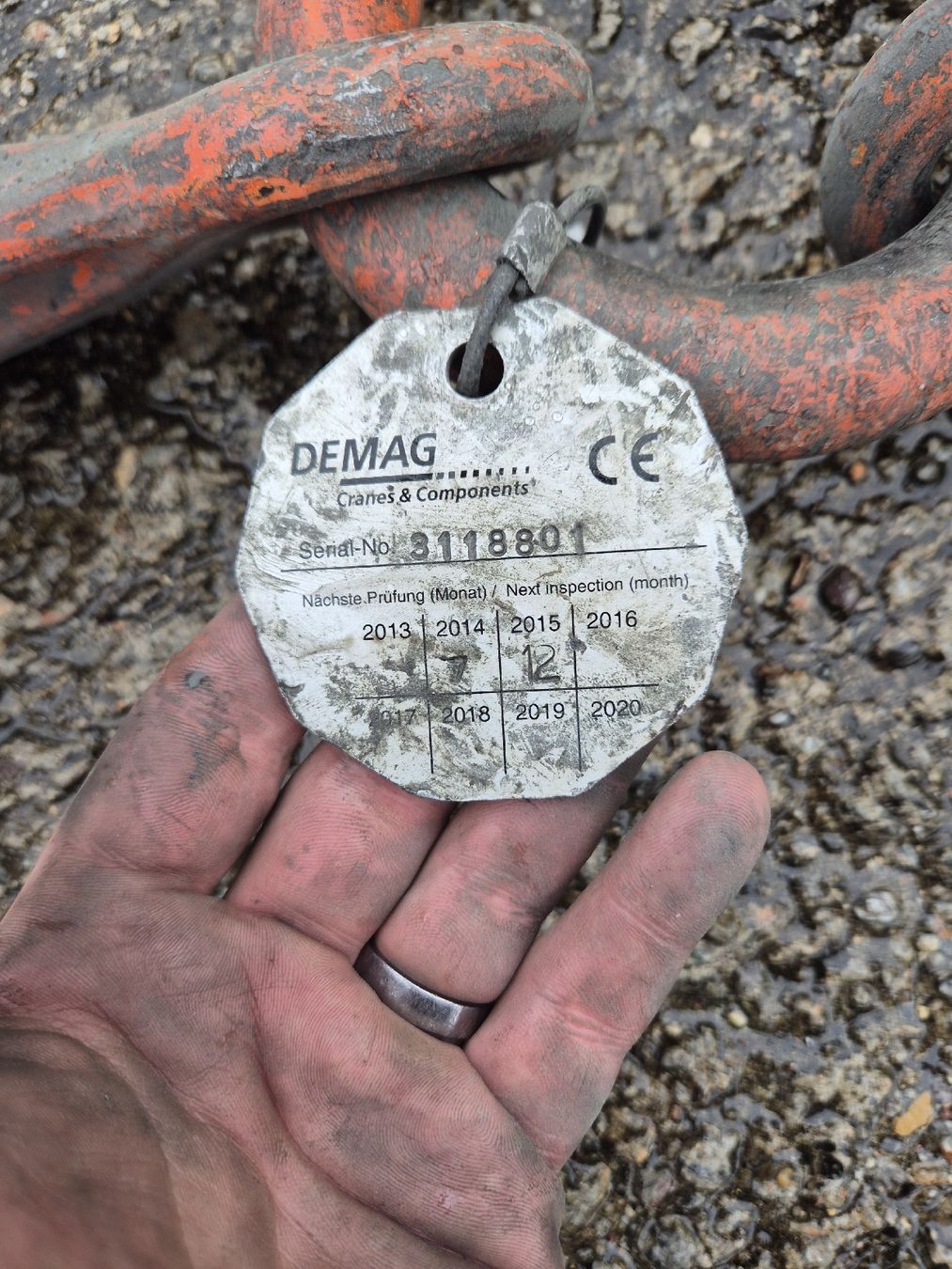 Demag Paranco multiuso: DEMAG Anschlagkette, 2-Strang – Usato da Fischbach-Göslikon venduto da yanick.1 1
