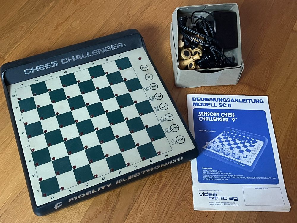 Echiquier électronique Fidelity electronics Sensory Chess