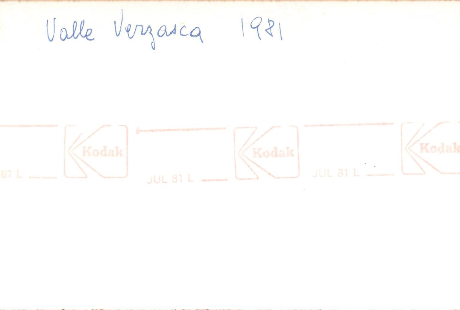 Cartoline postali: Valle Verzasca 1981 foto – Usato da Biasca venduto da Blenio71 1