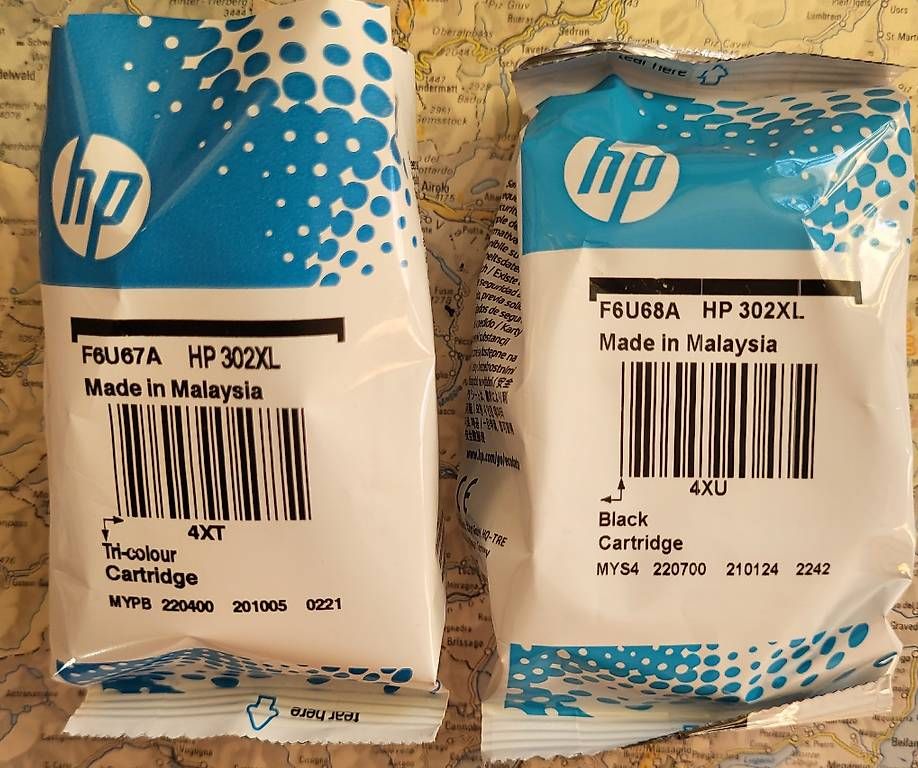 Cartucce per stampanti & toner: Leere Drucker-Patronen HP302xl – Usato da Andwil SG venduto da 3264walter 1