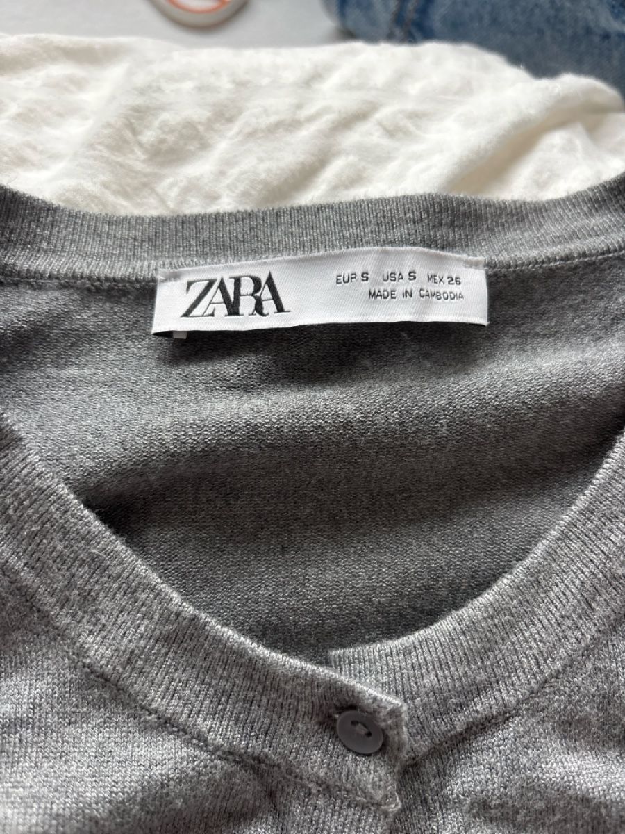 Zara Giacche: Zara Strickjacke Grau Gr. S ! – Usato da Niederglatt ZH venduto da lau_2co 1
