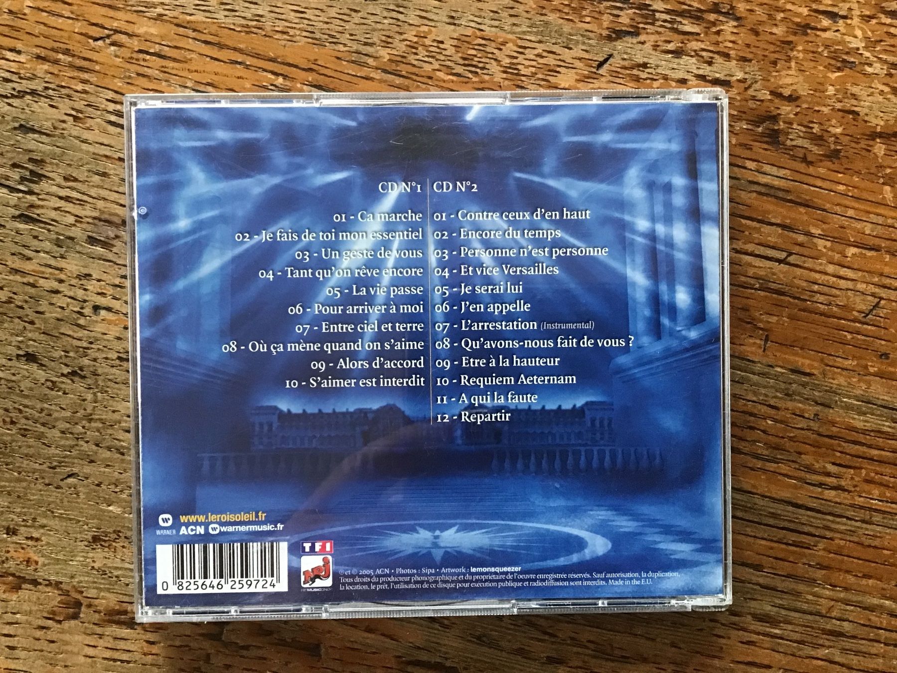 CD: 2 CD Le roi soleil – Usato da Fully venduto da Ruby97 3