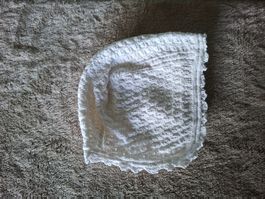 Süsses, antikes, gestricktes Chäppli für  antike Puppen
