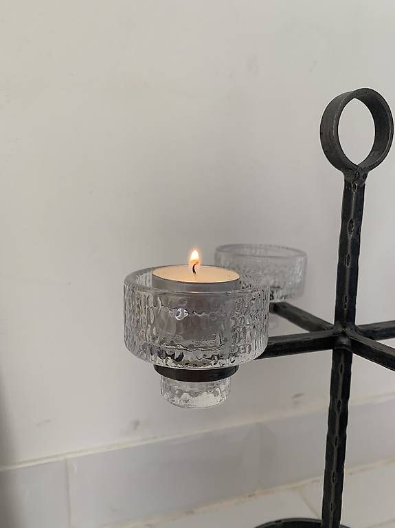 Portacandele: Chandelier vintage scandinave – Usato da Montreux venduto da Barber_Swiss_Vintage 3