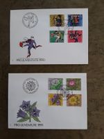 Pro Juventute FDC Brief 1990 / 1991