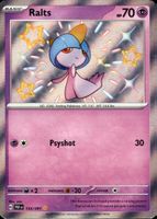 Pokémon – Ralts 🇺🇸 - PAF-153 - Paldean Fates