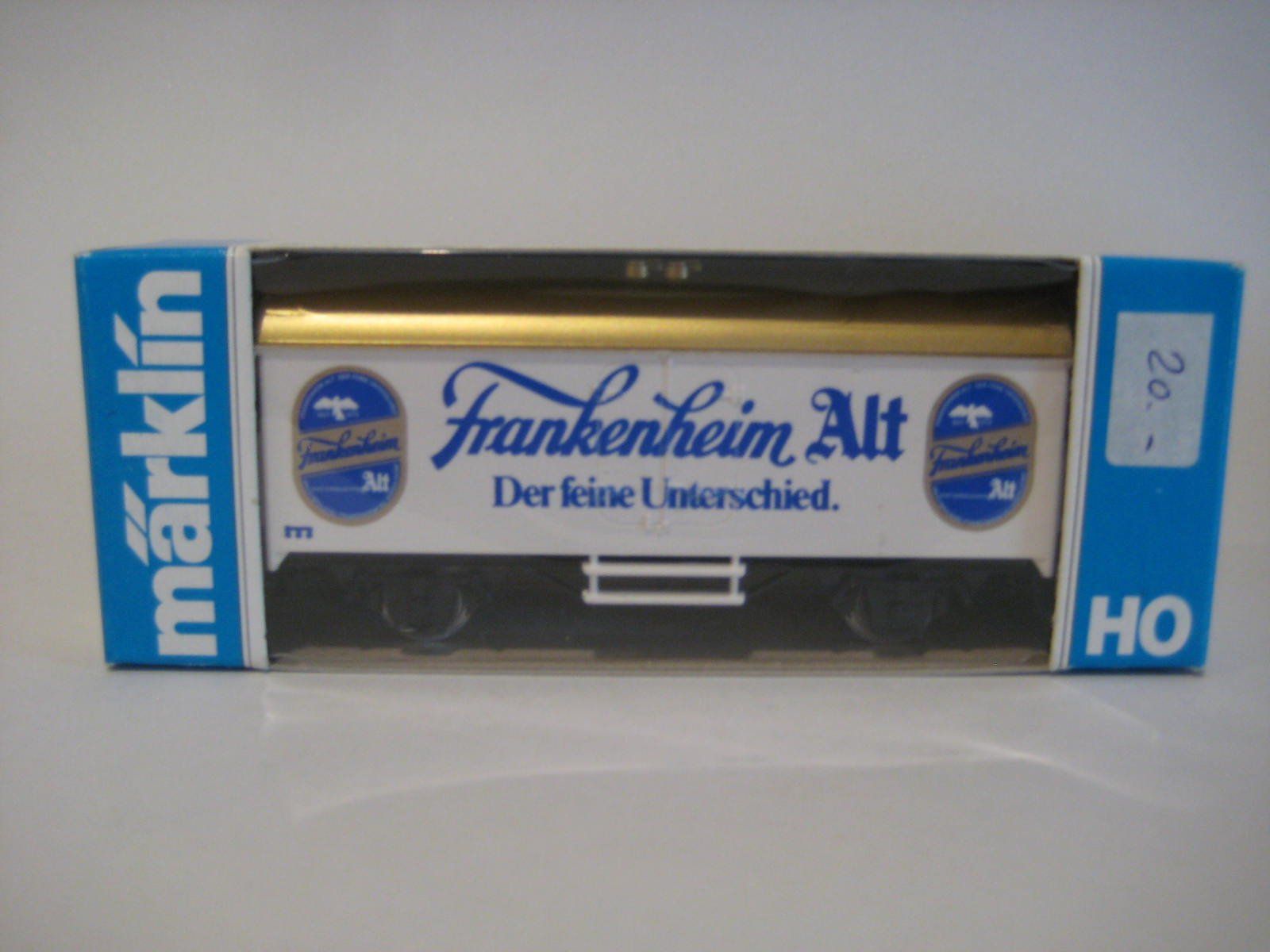 Märklin Modellini di ferrovie: Märklin 4X wagons marchandise Ho – Nuovo e nell'imballaggio originale da Neuchâtel venduto da Philippeflecherouge 2
