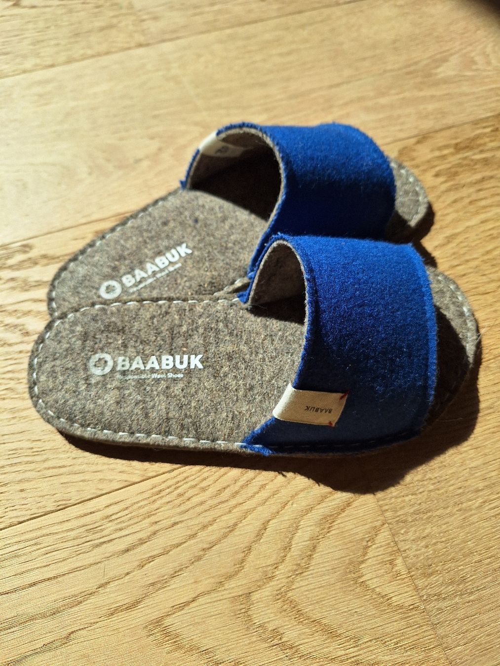 Baabuk Scarpe da uomo: Baabuk Hausschuhe blau – Usato da Hämikon venduto da soso4smile