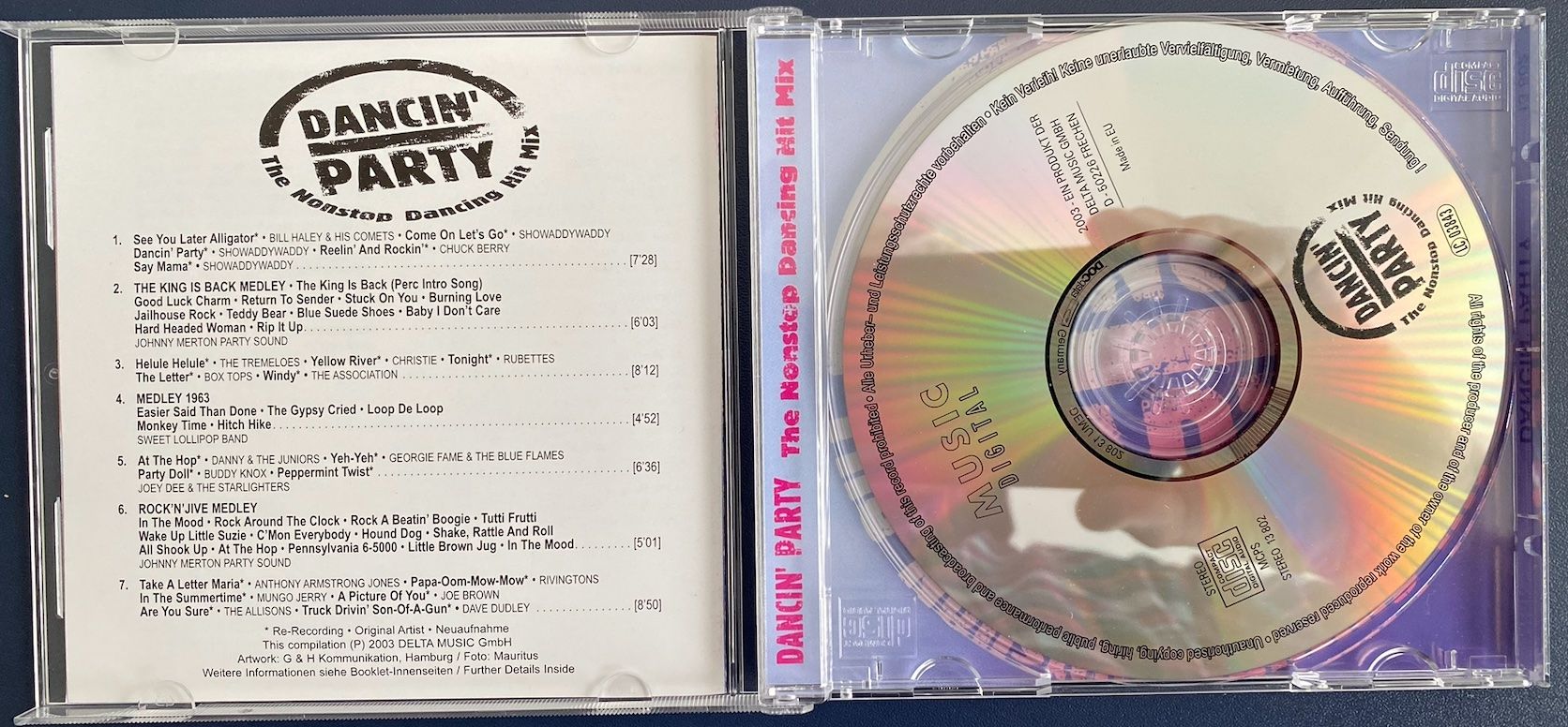 CD: Dancin' Party - The Nonstop Dancing Hit Mix - 3CDs - Top ... – Usato da Rain venduto da sempach2 4