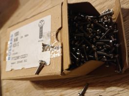 1000 Stk Linsenschraube M2.5x12mm KS, DIN7985A, BN660, Inox