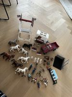 Schleich Pferde, Reiterset mit viel Zubehör