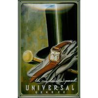 Blechschild 3D-UNIVERRSAL GENEVE