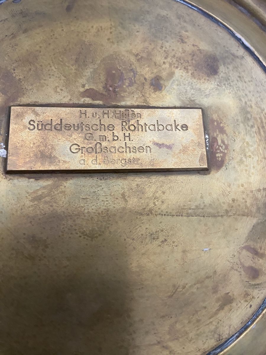 Tabak: Dose Tabakdose  H. Zametzer Bronze – Gebraucht aus Dietikon von brocki-eyra 4