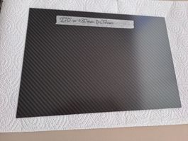 CFK-Platte 270x18,        Dicke 0,7mm