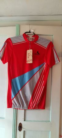 VINTAGE Neues Fahrrad-Trikot Grösse   L