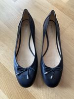 Geox Ballerinas, schwarz, Leder, Grösse 40