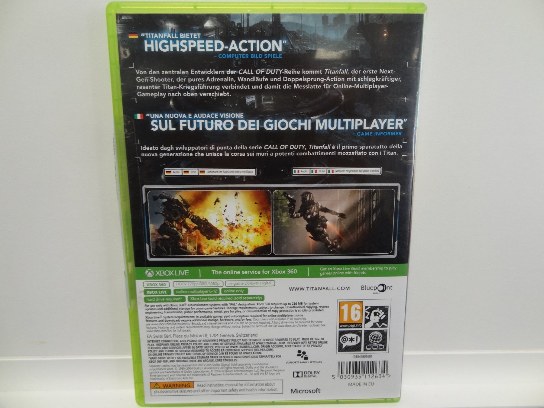 Microsoft Spiele: Titanfall Xbox 360 – Gebraucht aus luzern von musicandart 1