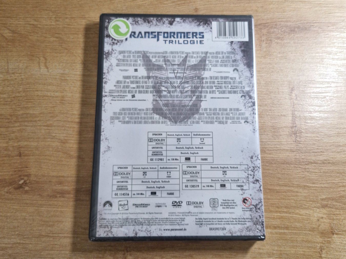 Alle DVDs: Transformers 1-3 NEU OVP DVD – Neu und originalverpackt aus Pfungen von Whitie 1