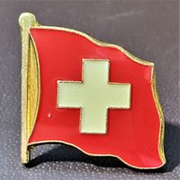 P756 - Pin Fahne Flagge Schweiz Suisse Svizzera Svizra
