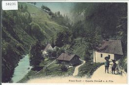 Flüeli-Ranft - Kapelle Niklaus v. d. Flüe - animee - colorie