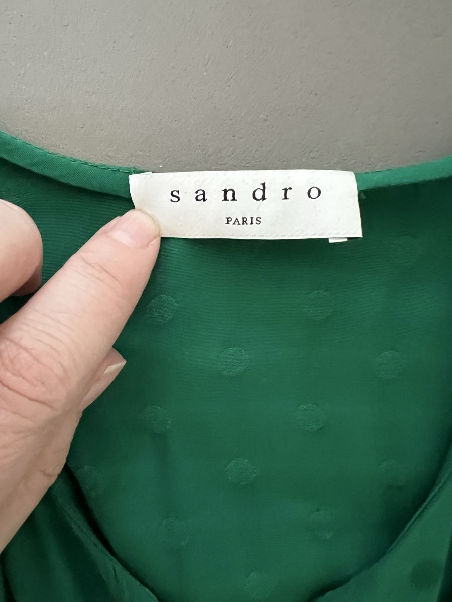Sandro Vestiti: Sandro - robe verte - taille 36 – Nuovo (secondo la descrizione) da Sainte-Croix venduto da Caramel31 2