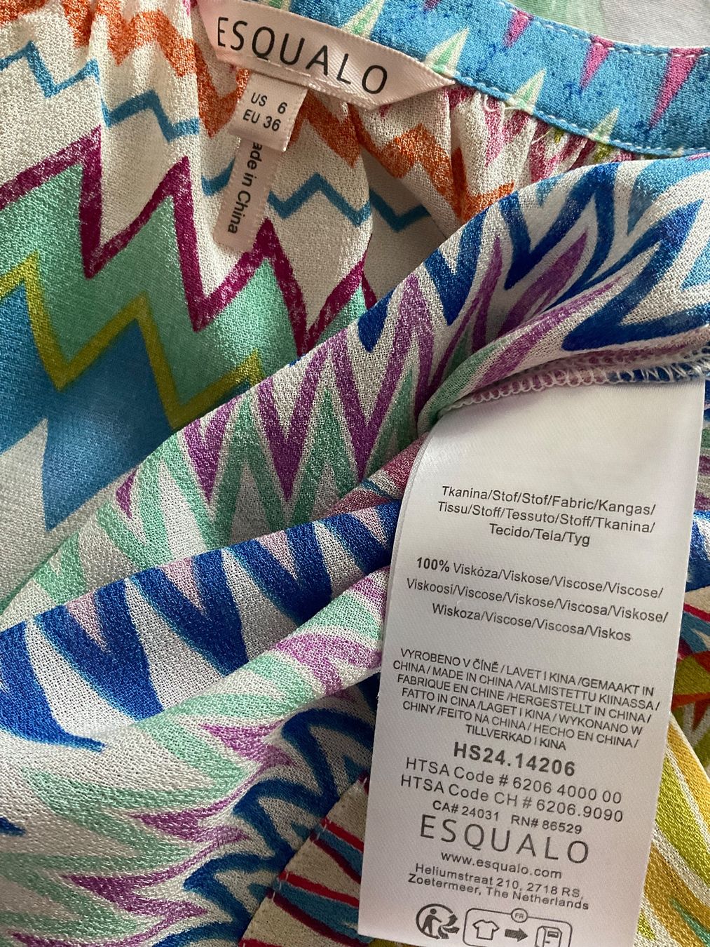 Blusen: ESQUALO wunderschöne Bluse Gr 36 MISSONI Style – Gebraucht aus Urdorf von alda02 5