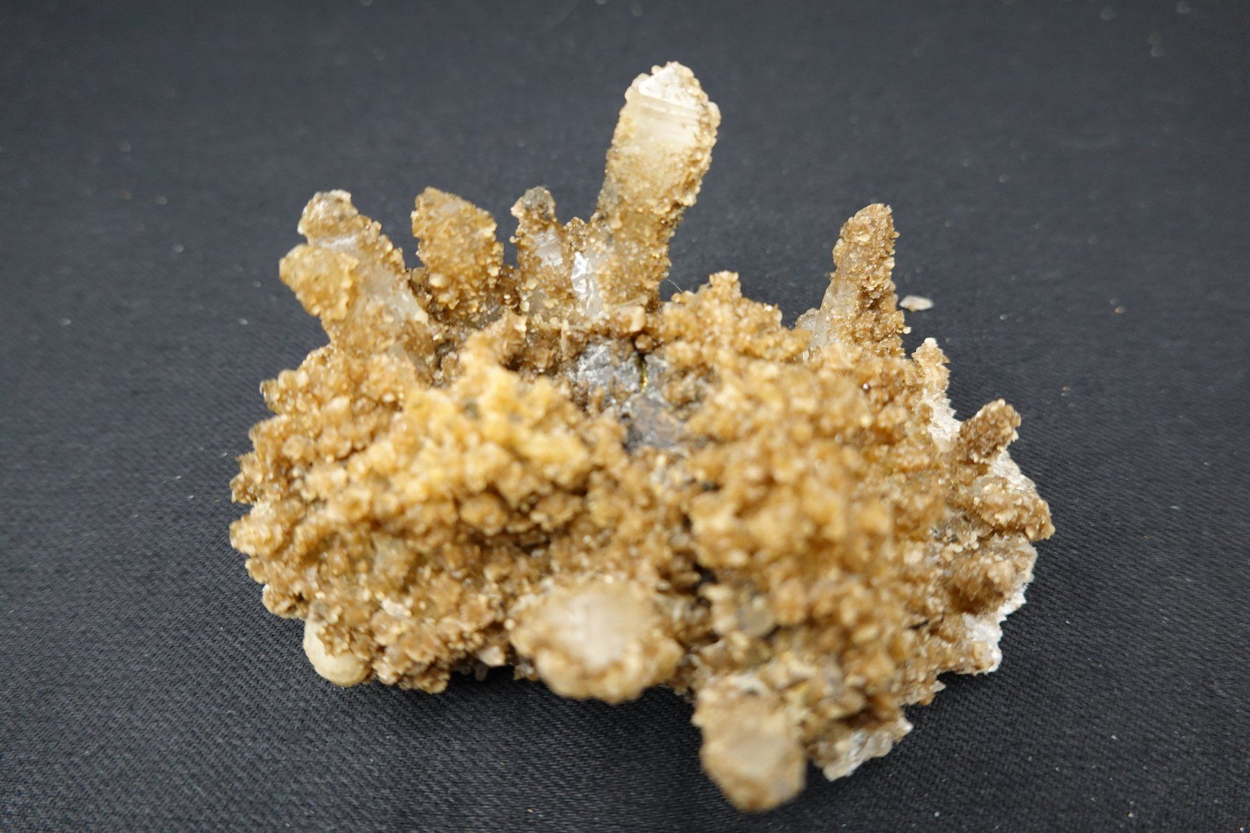Mineralien & Heilsteine: Siderit auf Quartz – Gebraucht aus Schinznach Bad von Demerald