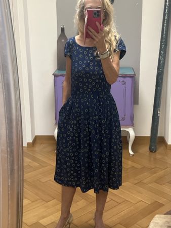 Bezauberndes Kleid 50 ziger Jahre Schnitt neu Gr.36