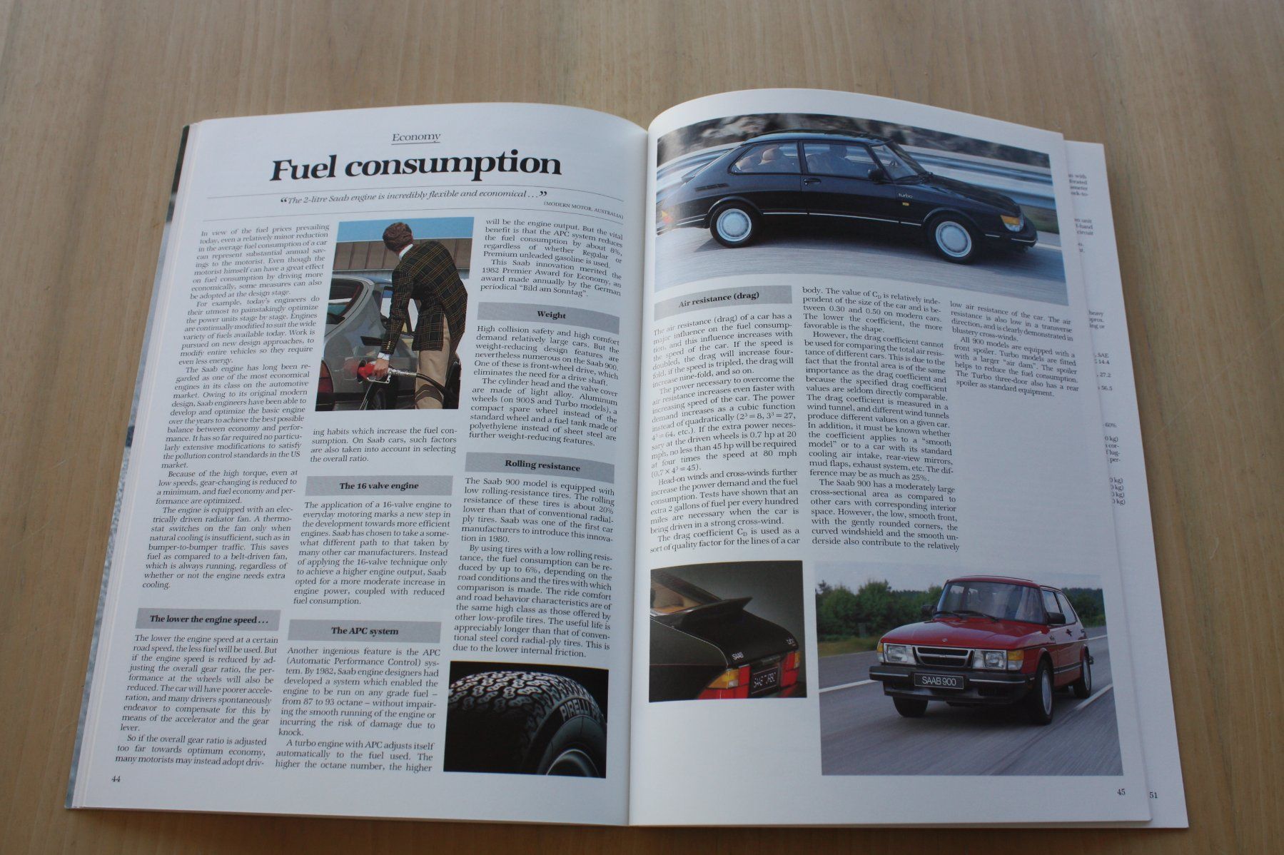 Saab Documenti: Saab 900 Engineering Features USA Prospekt 1986 – Usato da Wikon venduto da erwin400 8