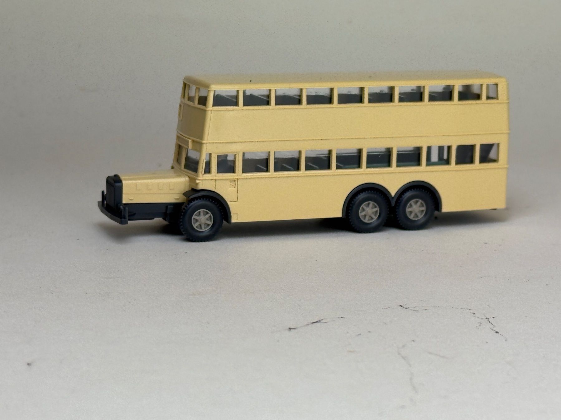 Modellautos: Büssing Doppeldeckers beige – Gebraucht aus Elm von Wikmtz