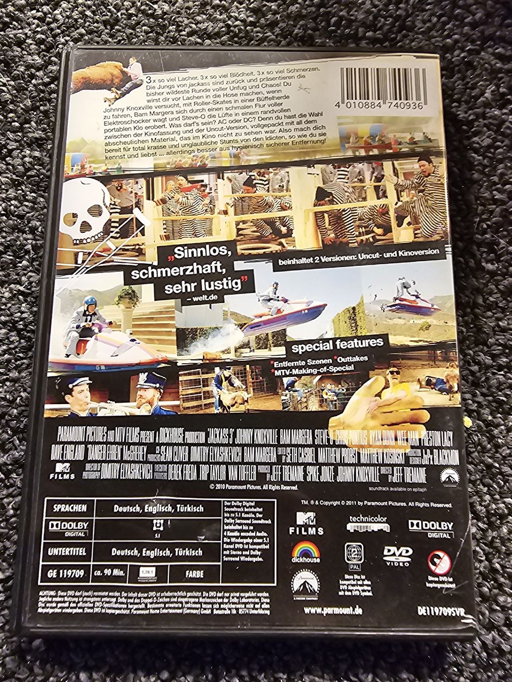 Tutti i DVDs: Jackass 3 (21839) – Usato da Ruswil venduto da jan_bxl5 1