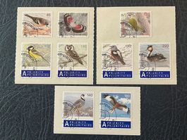 2007-8-9 Oiseaux - 9 timbres - ʘ Jour d’émission