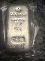 Silberbarren Degussa Feinsilber 999 500g original verpackt
