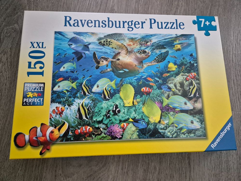 Ravensburger Puzzle 150 Teile XXL Unterwasserwelt Meerest... (Neu und ...