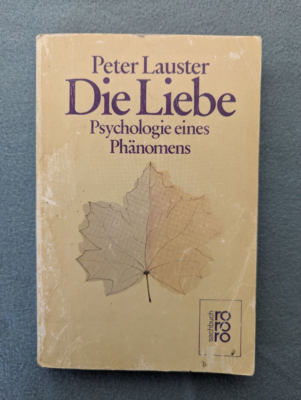 Libri: Die Liebe von Peter Lauster, roro TB – Usato da Goldingen venduto da YouAreMySunshine