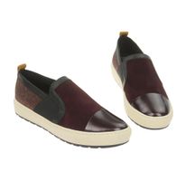 GEOX 40-40,5 /NP150CHF Loafers Sneakers Leder Burgund