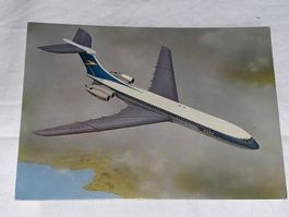 Ansichtskarte Flugzeug BOAC VC-10 DDR-BGC Verlag B&P