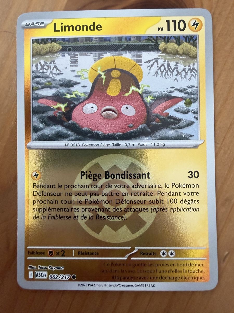 Pokémon Carte collezionabili: Limonde (ASC062) – Nuovo (secondo la descrizione) da Vevey venduto da Matx