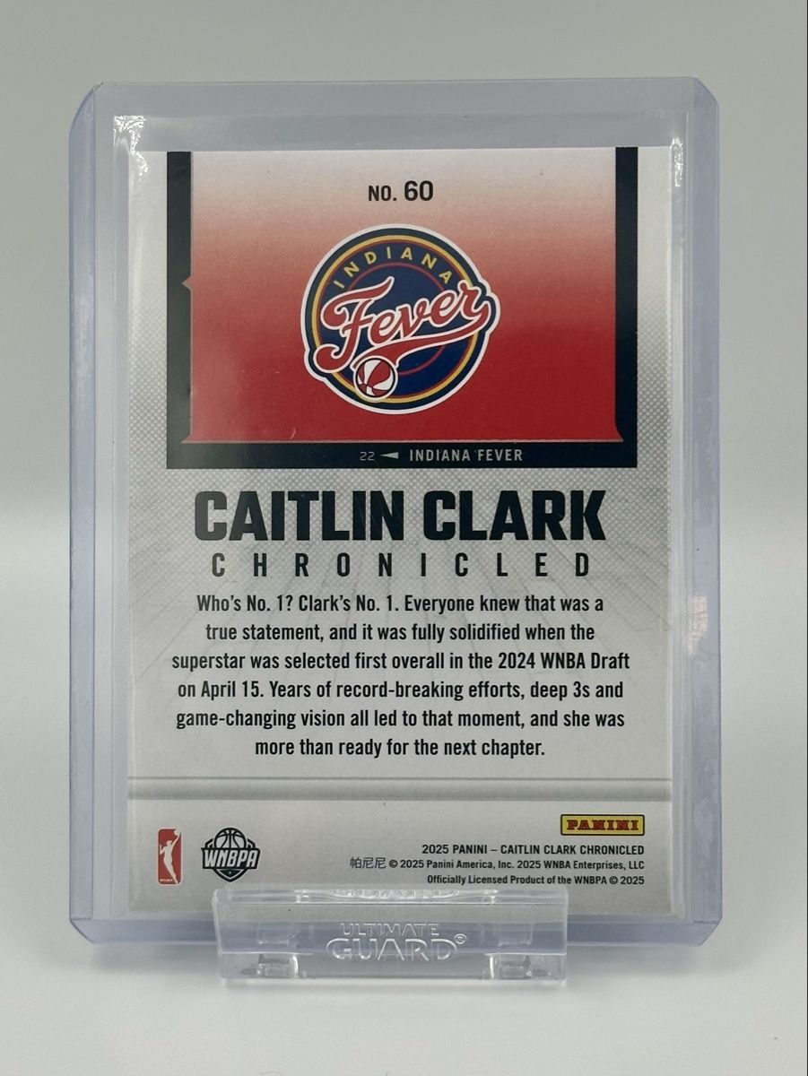 Panini Carte collezionabili: Caitlin Clark Chronicled - Panini Nr.60 Holo! – Nuovo (secondo la descrizione) da Lyss venduto da Swissmantis 1