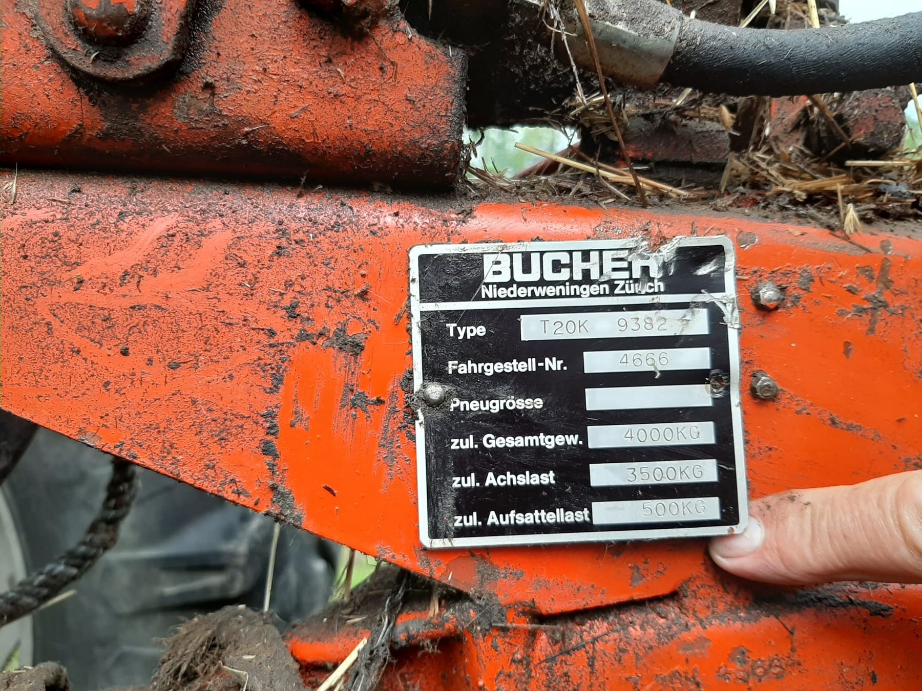Bucher Rimorchi: Ladewagen Bucher T20k – Usato da Wil / ZH venduto da 1webi 4