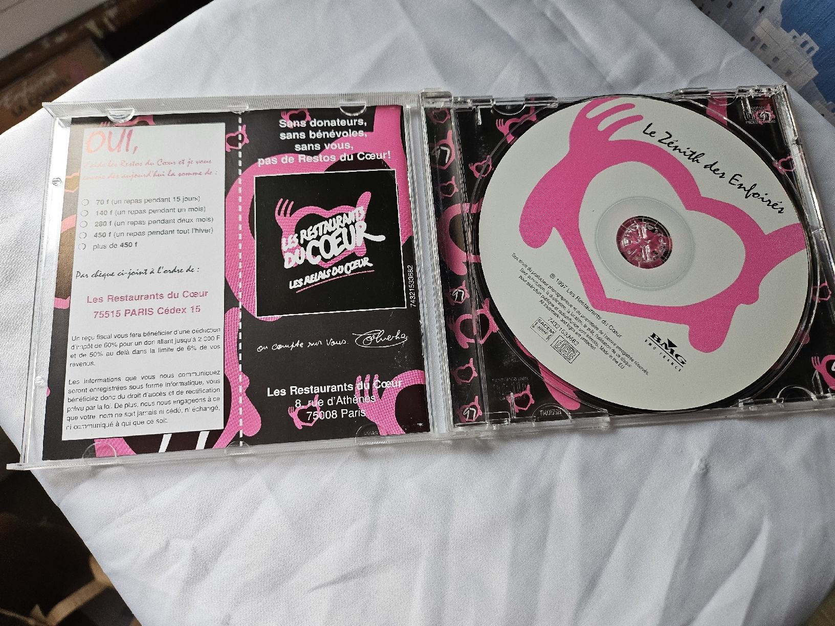 CDs: Les Enfoirés - Le Zénith des Enfoirés CD – Gebraucht aus La Joux FR von car_ck96 1