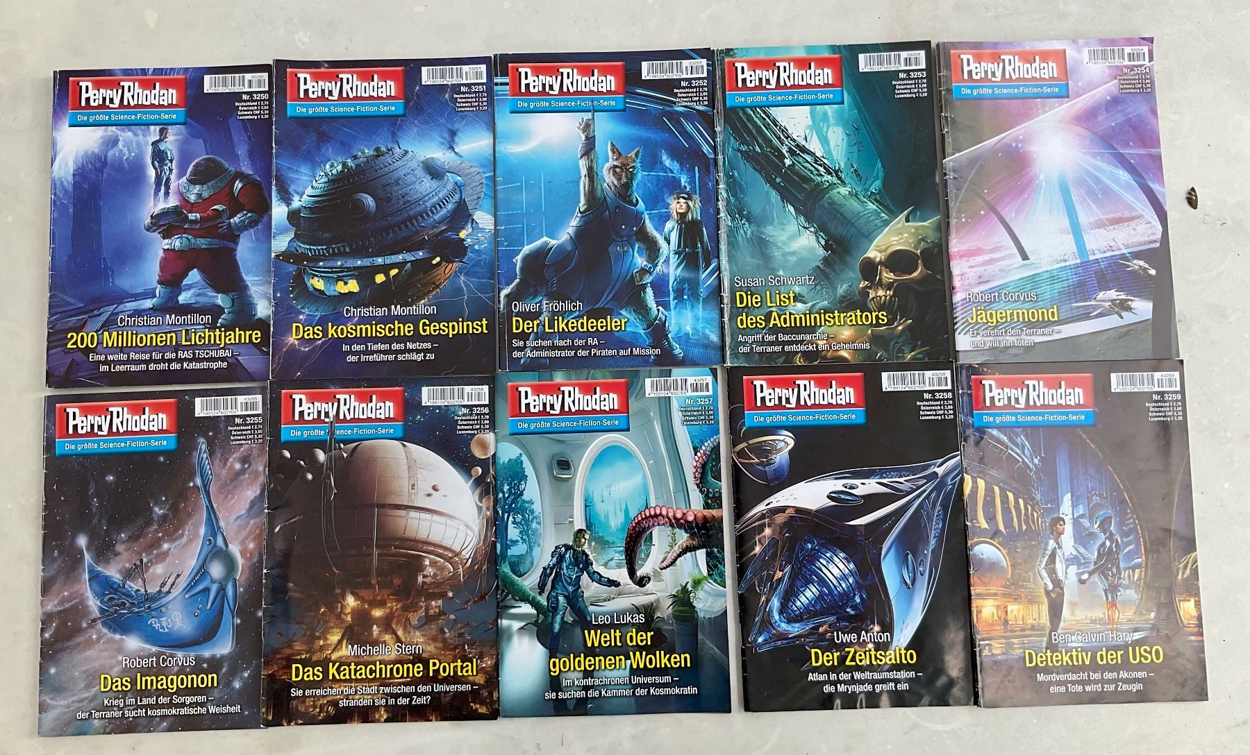 Bücher: 50 Perry Rhodan Roman Hefte – Gebraucht aus Endingen von nathan05