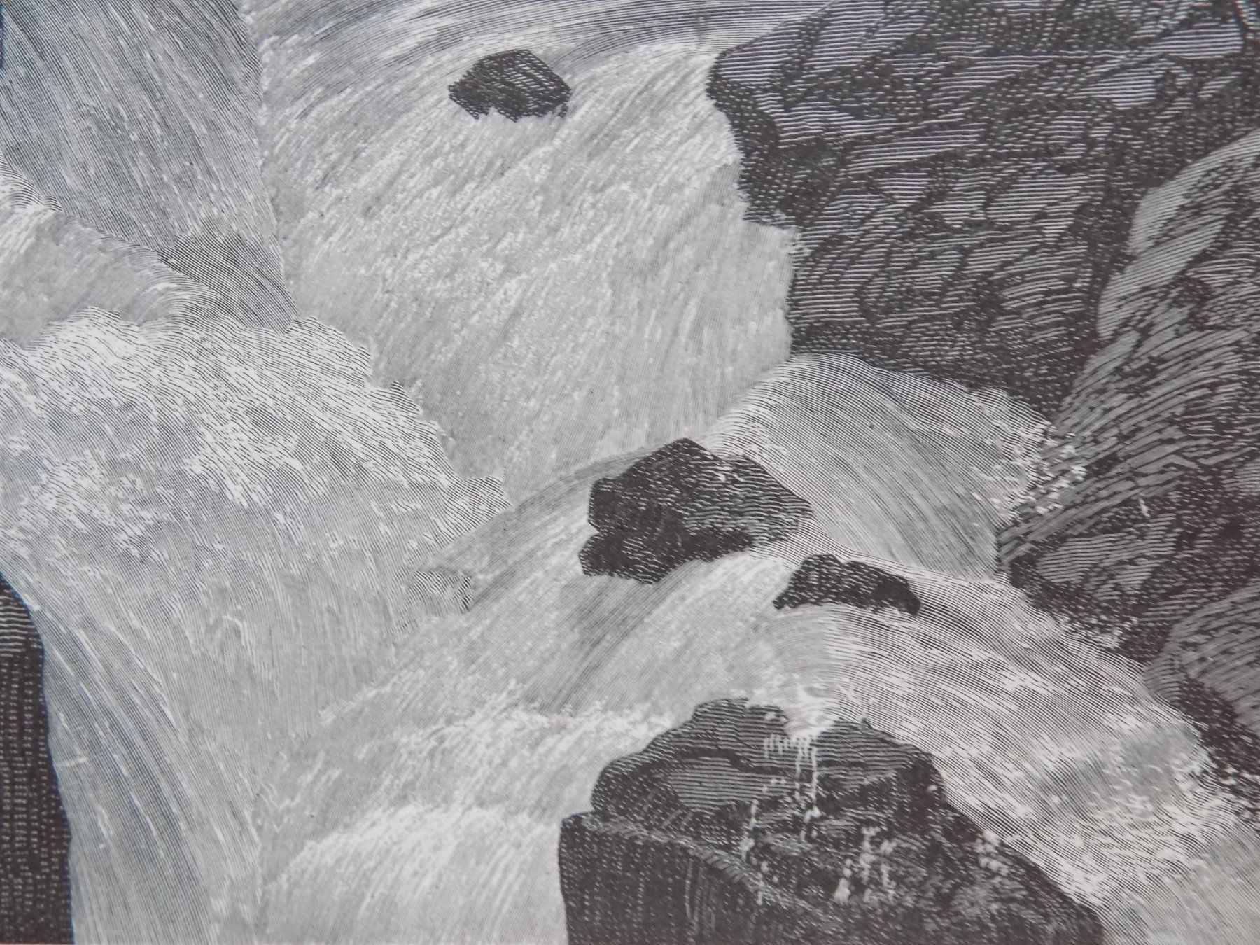 Incisioni: Trient Schlucht im Wallis – Usato da Risch venduto da Rischli15 7